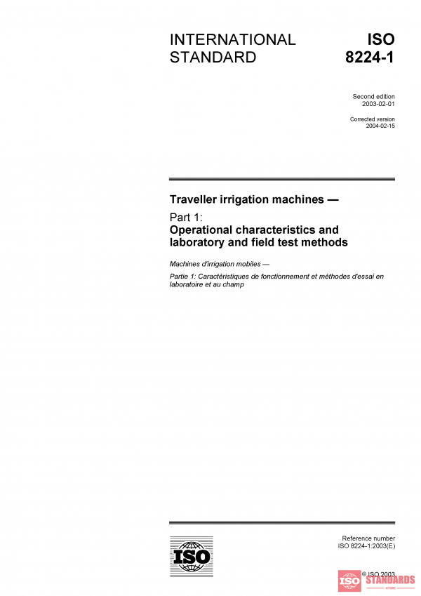 ISO 8224-1:2003 PDF