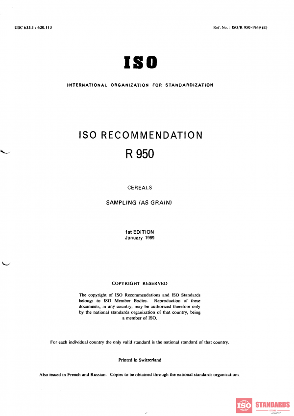 ISO/R 950:1969 PDF