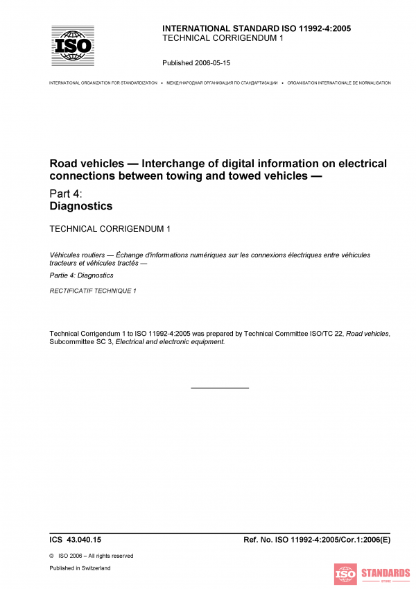 ISO 11992-4:2005/Cor 1:2006 PDF