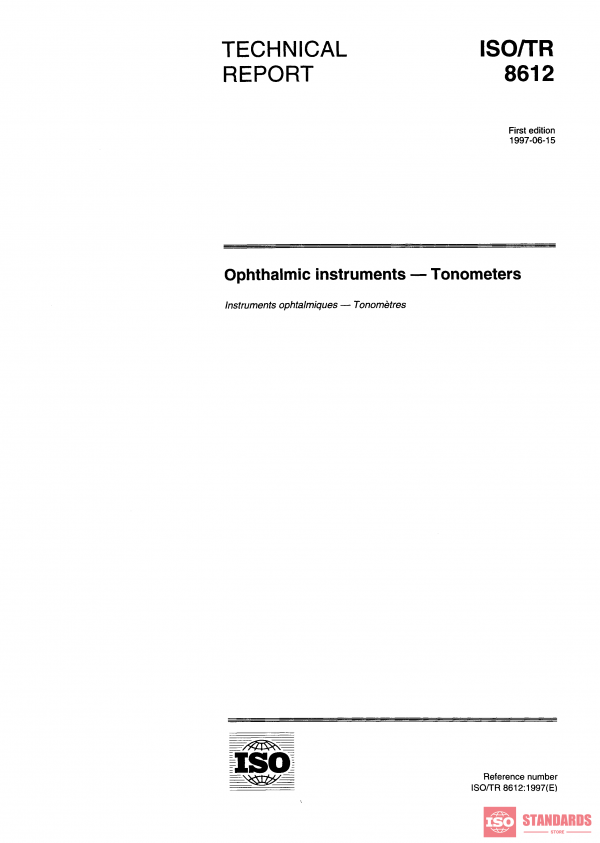 ISO/TR 8612:1997 PDF