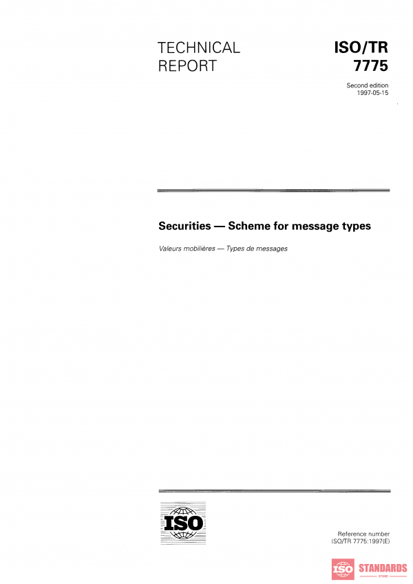 ISO/TR 7775:1997 PDF