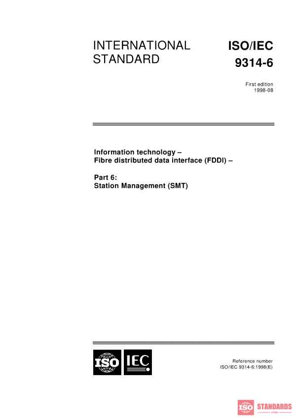 ISO/IEC 9314-6:1998 PDF