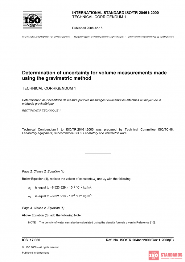ISO/TR 20461:2000/Cor 1:2008 PDF