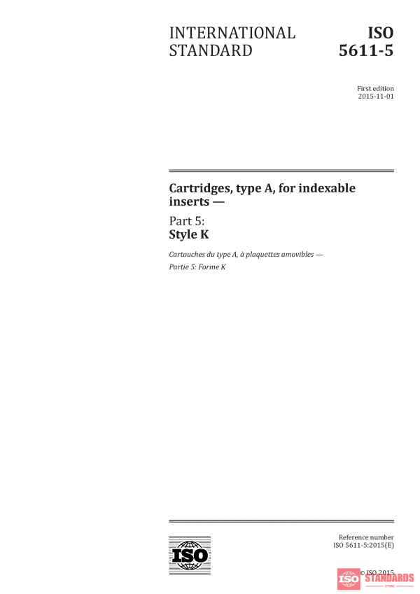 ISO 5611-5:2015 PDF