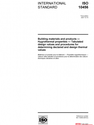 ISO 10456:2007 PDF
