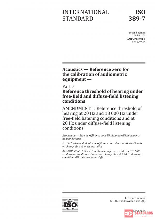 ISO 389-7:2005/Amd 1:2016 PDF
