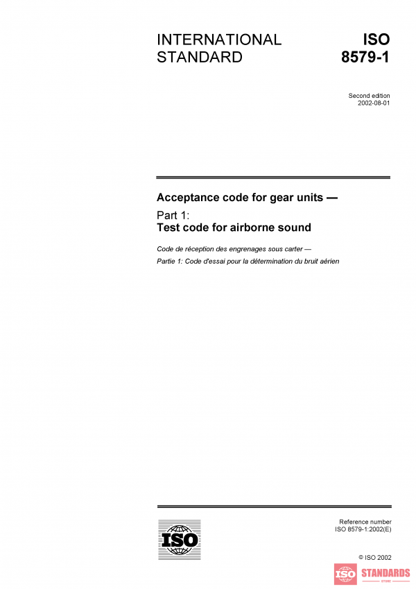 ISO 8579-1:2002 PDF