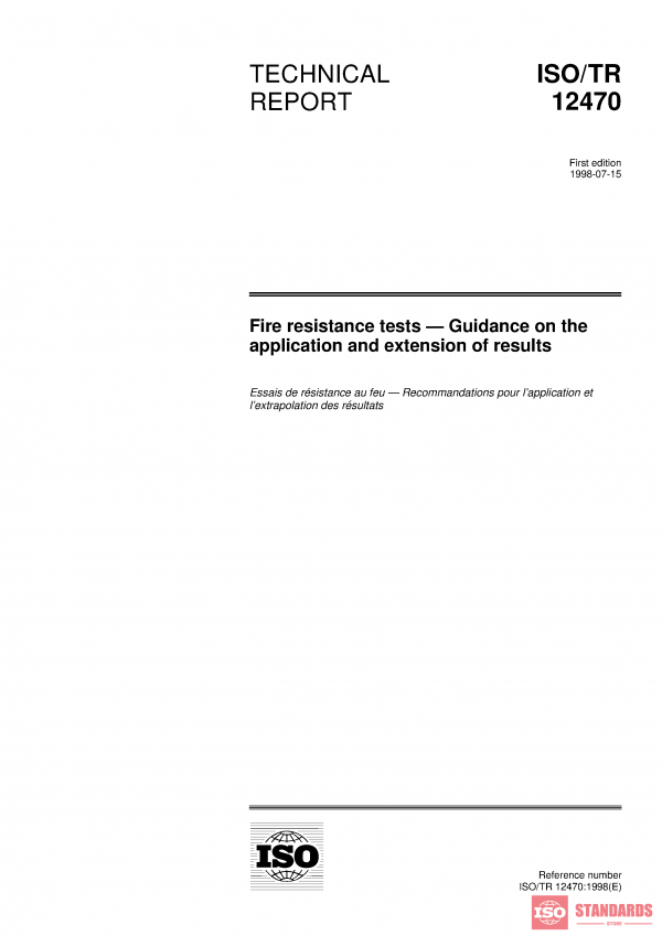 ISO/TR 12470:1998 PDF