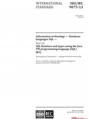 ISO/IEC 9075-13:2023 PDF