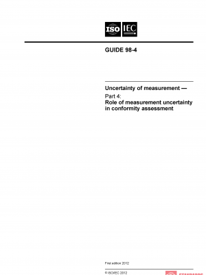 ISO/IEC Guide 98-4:2012 PDF