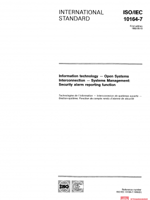 ISO/IEC 10164-7:1992 PDF