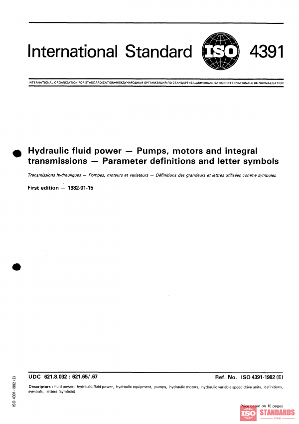 ISO 4391:1982 PDF