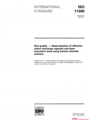 ISO 11260:1994 PDF