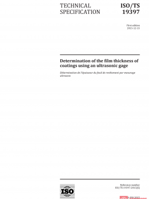 ISO/TS 19397:2015 PDF