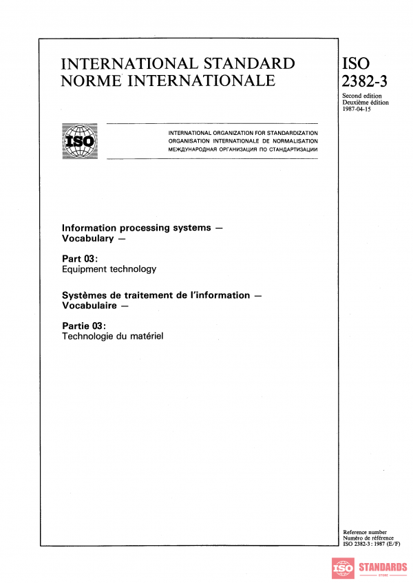 ISO 2382-3:1987 PDF