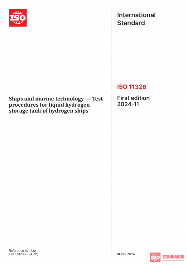 ISO 11326:2024 PDF