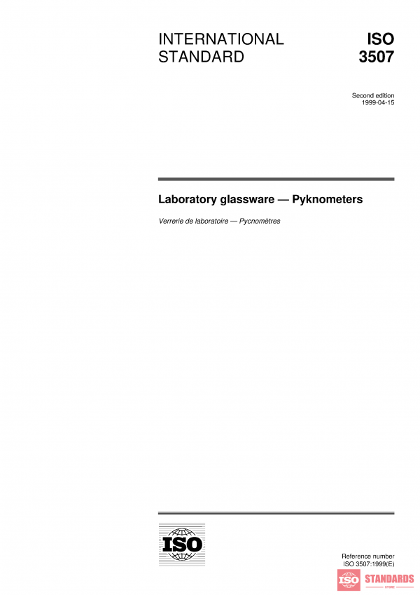 ISO 3507:1999 PDF