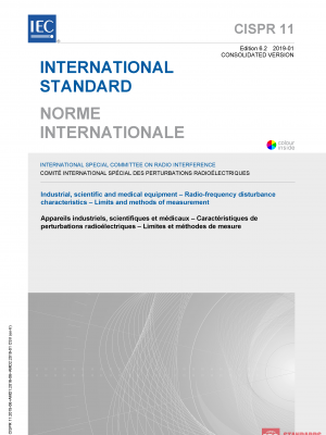 CISPR 11:2015+AMD1:2016+AMD2:2019 CSV PDF