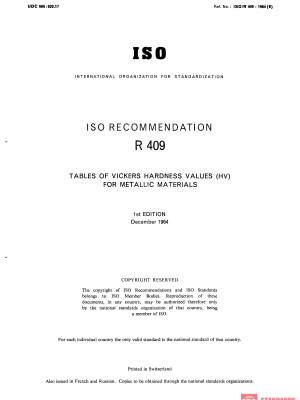 ISO/R 409:1964 PDF