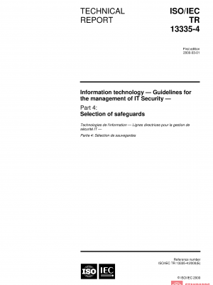 ISO/IEC TR 13335-4:2000 PDF