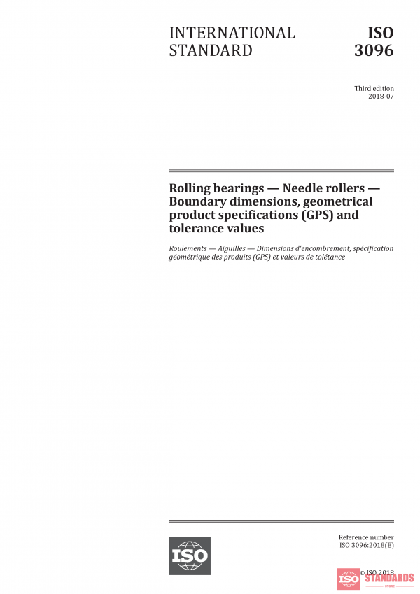 ISO 3096:2018 PDF