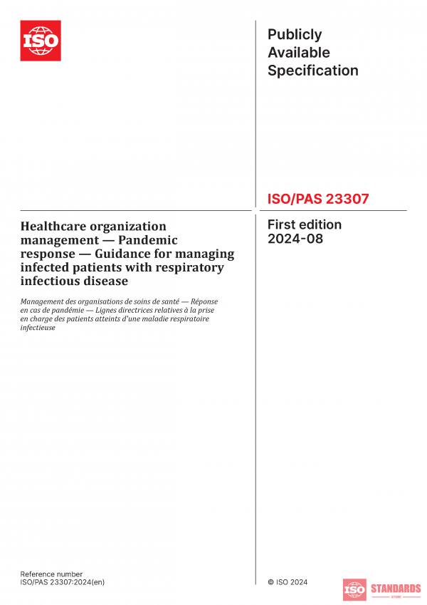 ISO/PAS 23307:2024 PDF