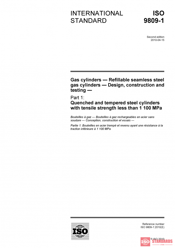 ISO 9809-1:2010 PDF