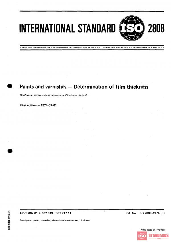ISO 2808:1974 PDF