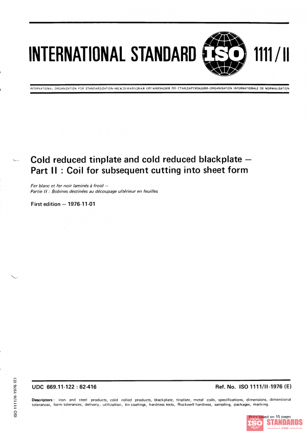ISO 1111-2:1976 PDF