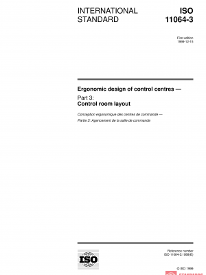 ISO 11064-3:1999 PDF