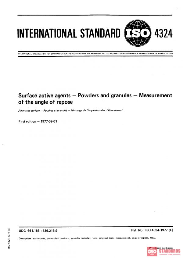 ISO 4324:1977 PDF