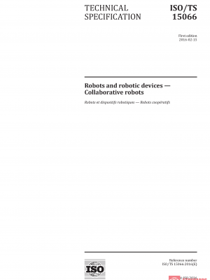 ISO/TS 15066 :2016 PDF
