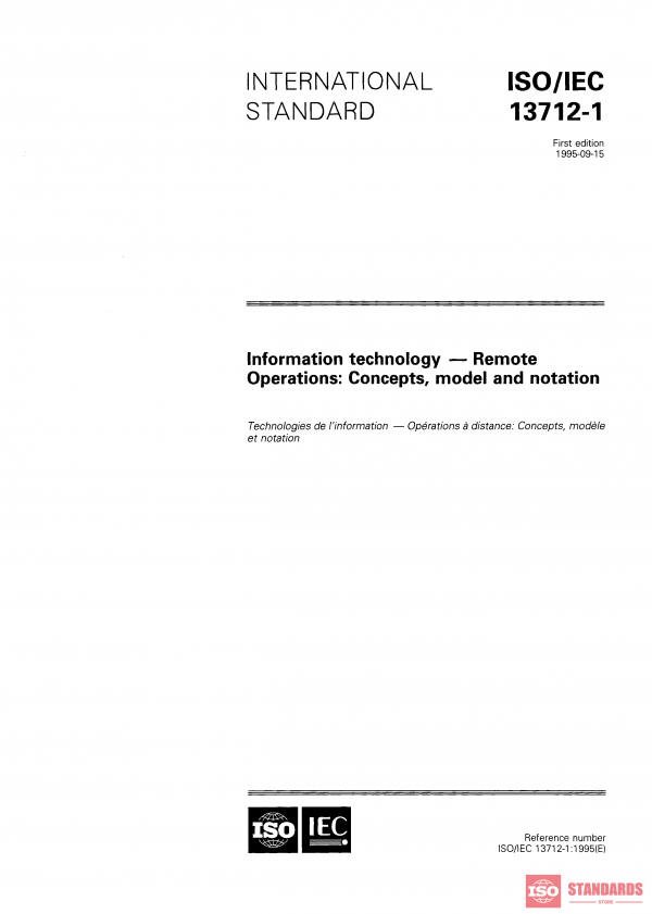 ISO/IEC 13712-1:1995 PDF