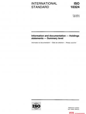 ISO 10324:1997 PDF