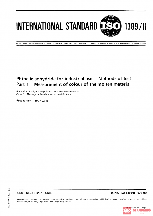 ISO 1389-2:1977 PDF