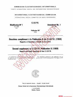 CISPR 8B:1975/AMD1:1980 PDF