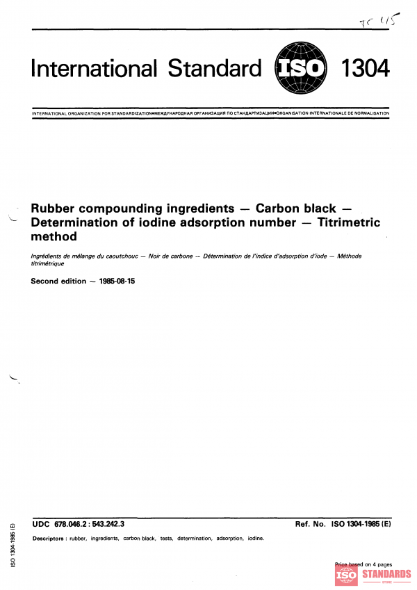 ISO 1304:1985 PDF