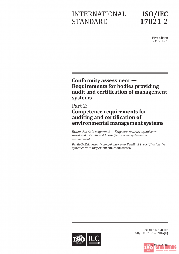 ISO/IEC 17021-2:2016 PDF