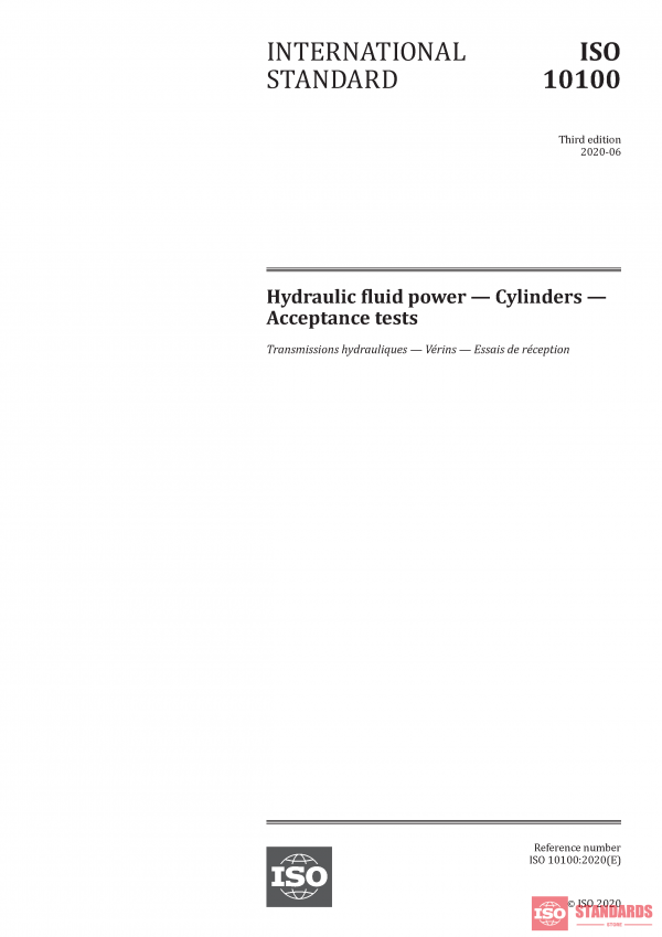 ISO 10100:2020 PDF