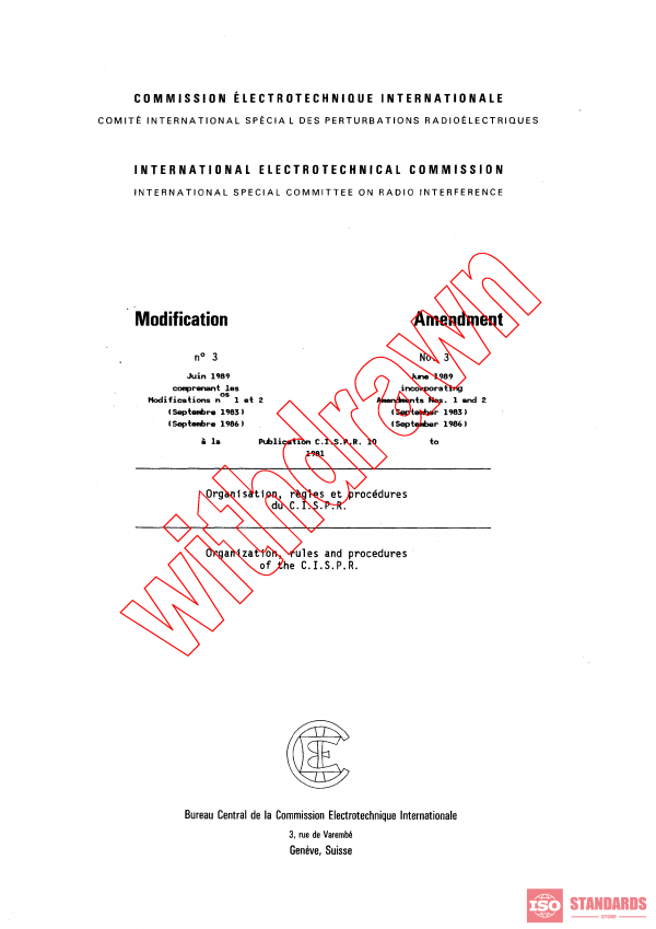 CISPR 10:1981/AMD3:1989 PDF