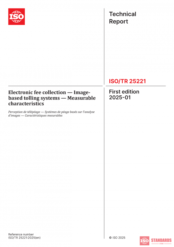 ISO/TR 25221:2025 PDF