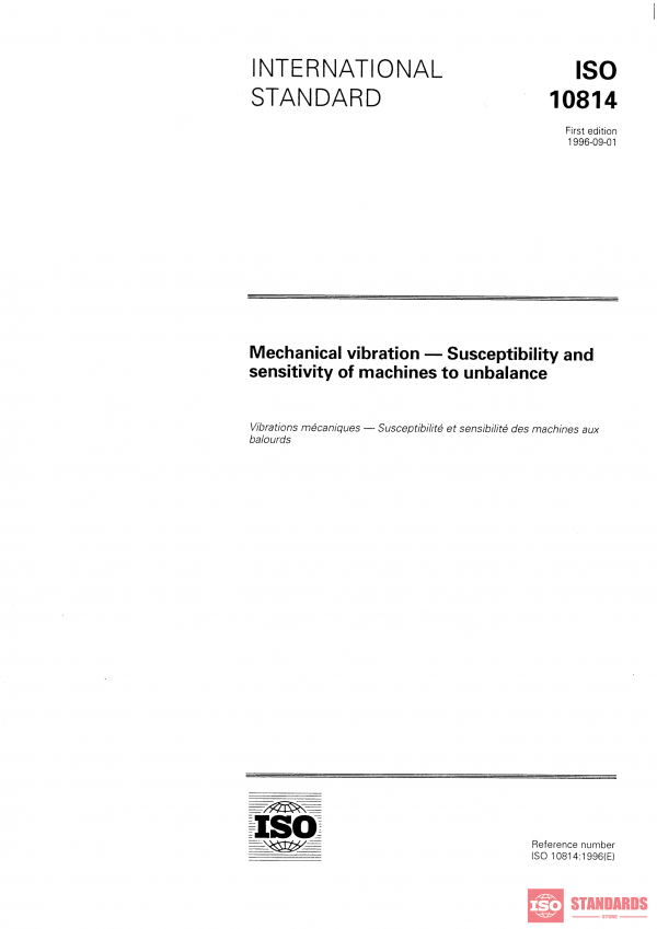 ISO 10814:1996 PDF