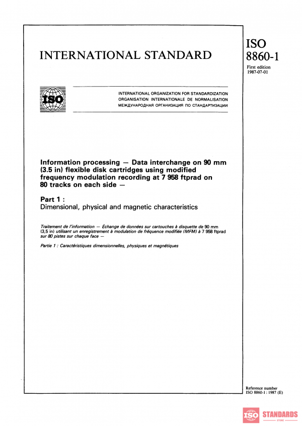 ISO 8860-1:1987 PDF