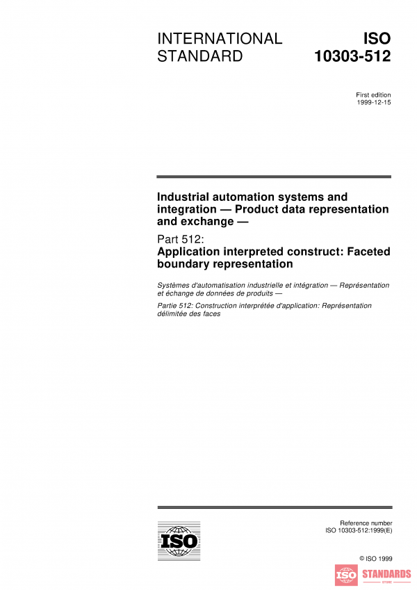 ISO 10303-512:1999 PDF