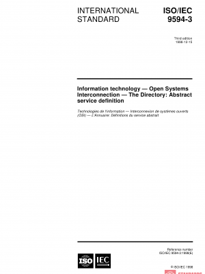 ISO/IEC 9594-3:1998 PDF