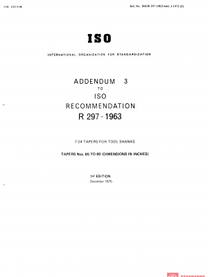 ISO/R 297:1963/Add 3 PDF