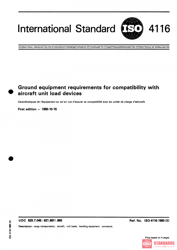 ISO 4116:1980 PDF