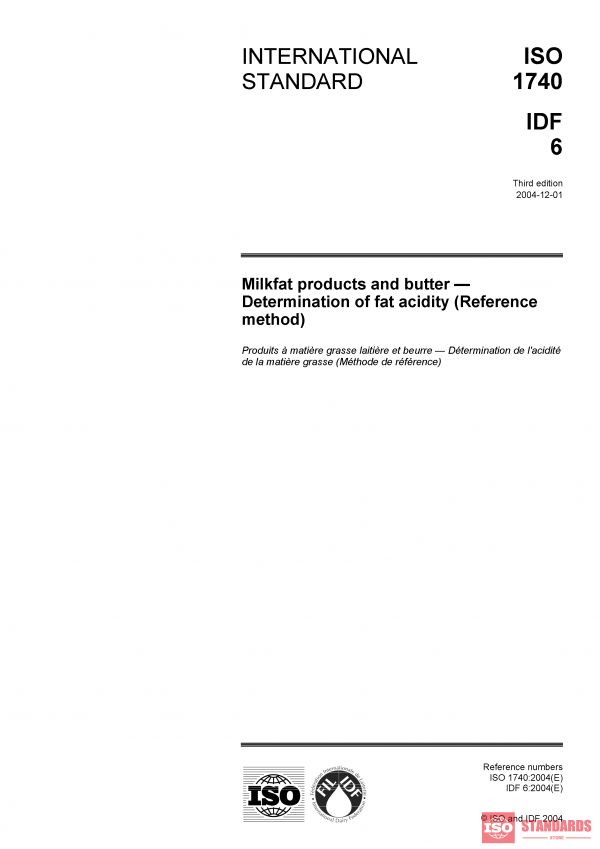 ISO 1740:2004 PDF