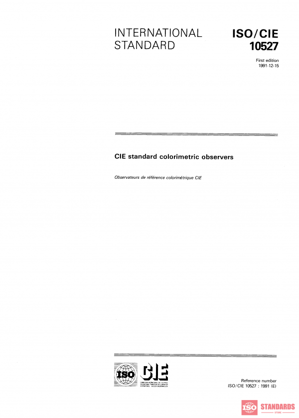 ISO/CIE 10527:1991 PDF