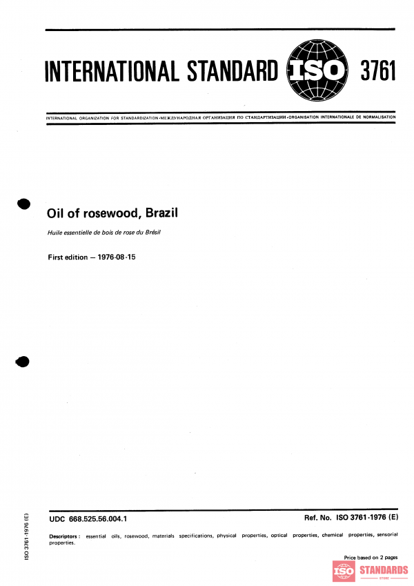 ISO 3761:1976 PDF
